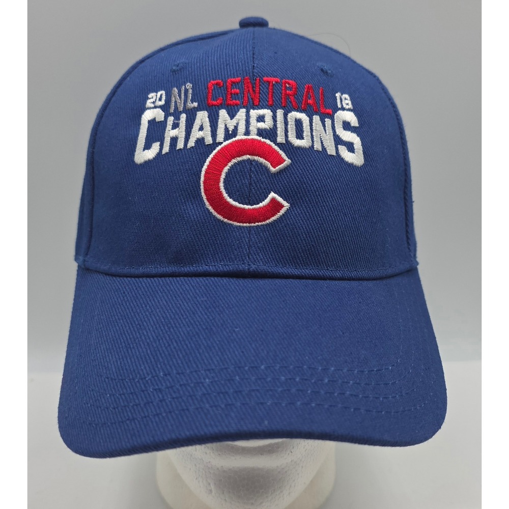 Chicago Cubs Fan Favorite Strapback‎ Cap 2016 NL Central Champions Baseball Hat
